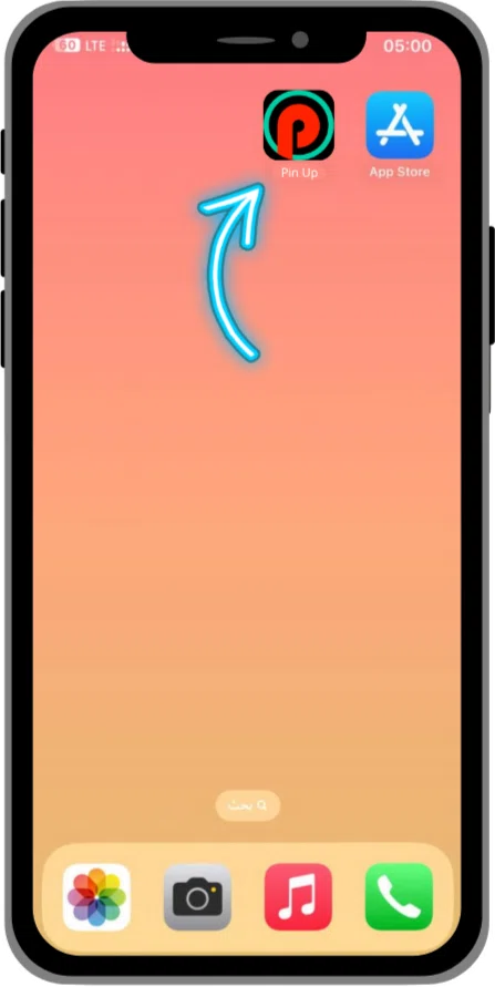 Pin-Up app icon iPhone