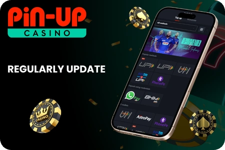 Pin-Up Casino Regularly Update